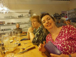 Conny, penningmeesteren Marleen, voorzitter