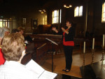 Irene geeft aanwijzingen