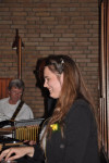 Pianiste Tsarina aan het spelen