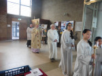 Binnenkomst in de kerk