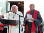 Hans Bruijnzeels en ds. Iman Padmos 