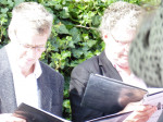 Tenoren Dick en Martien