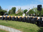Stoelen voor de kerkgangers