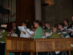 kinderkoor zingt