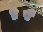 Koksmutsjes met daarin de kleur van de groepen